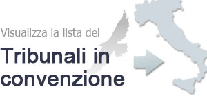 Visualizza la lista dei Tribunali in convenzione