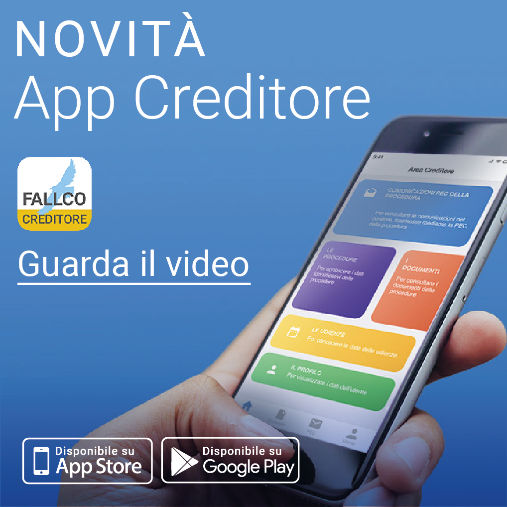 App Fallco Creditori